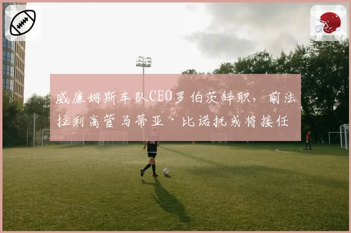 威廉姆斯车队CEO罗伯茨辞职，前法拉利高管马蒂亚·比诺托或将接任